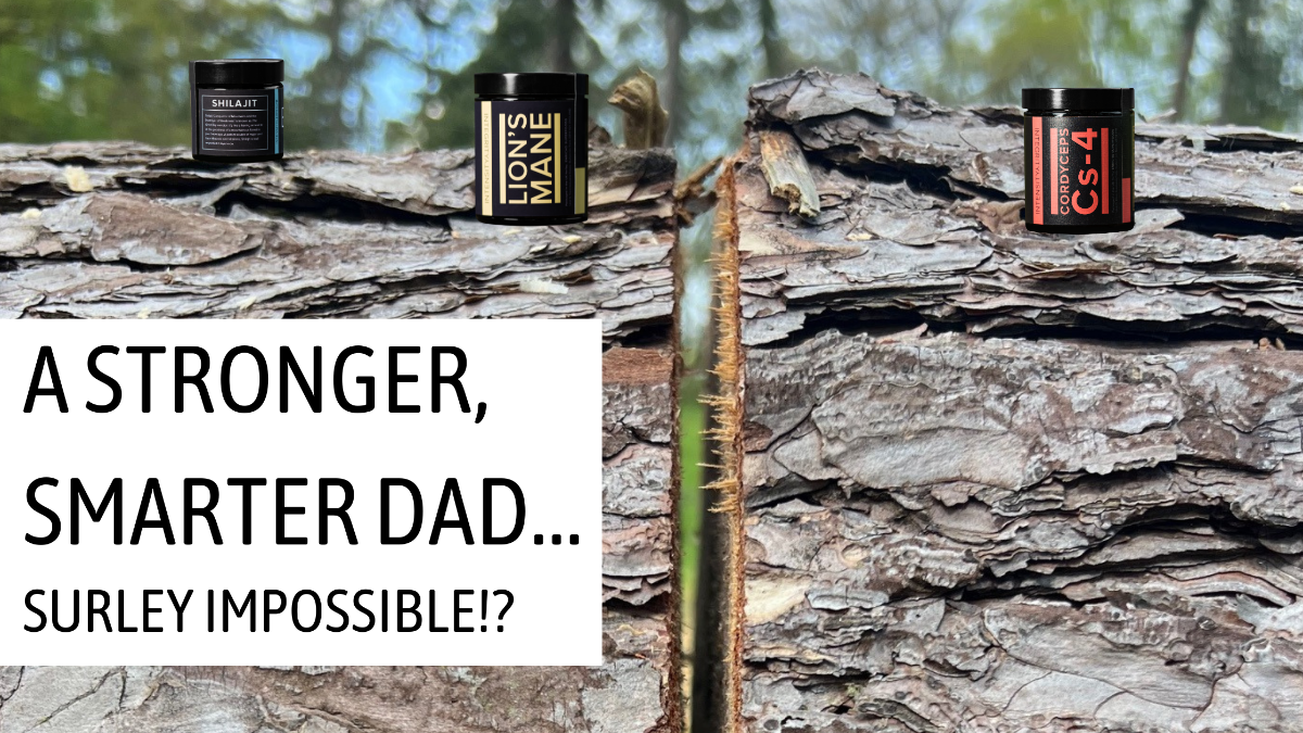 Fathers Day - Supporting Dad’s Health with Lion’s Mane and Shilajit
