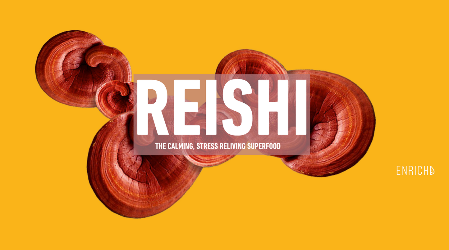 Spring with Reishi Mushroom Extract ❤️❤️ The Calming, Stress-Relieving Superfood with ENRICHD