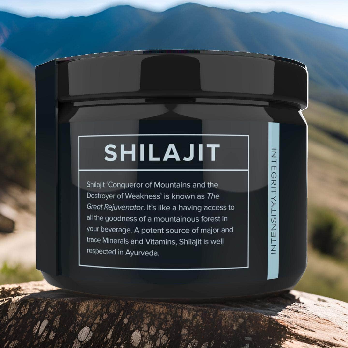 Superfoods 100% Pure Shilajit from Siberian Mountains - 50g jar Shilajit UK | Pure 100% | Best Quality | Great Benefits | ENRICHD