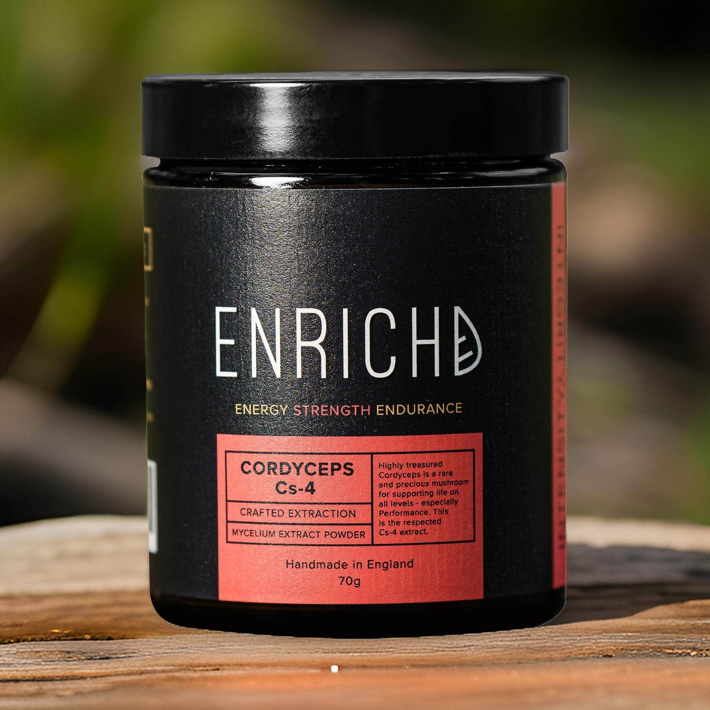 Medicinal Mushrooms Cordyceps Mushroom - CS-4 - 10:1 Extract Cordyceps Mushroom UK | 10:1 Extract | Superfoods by ENRICHD