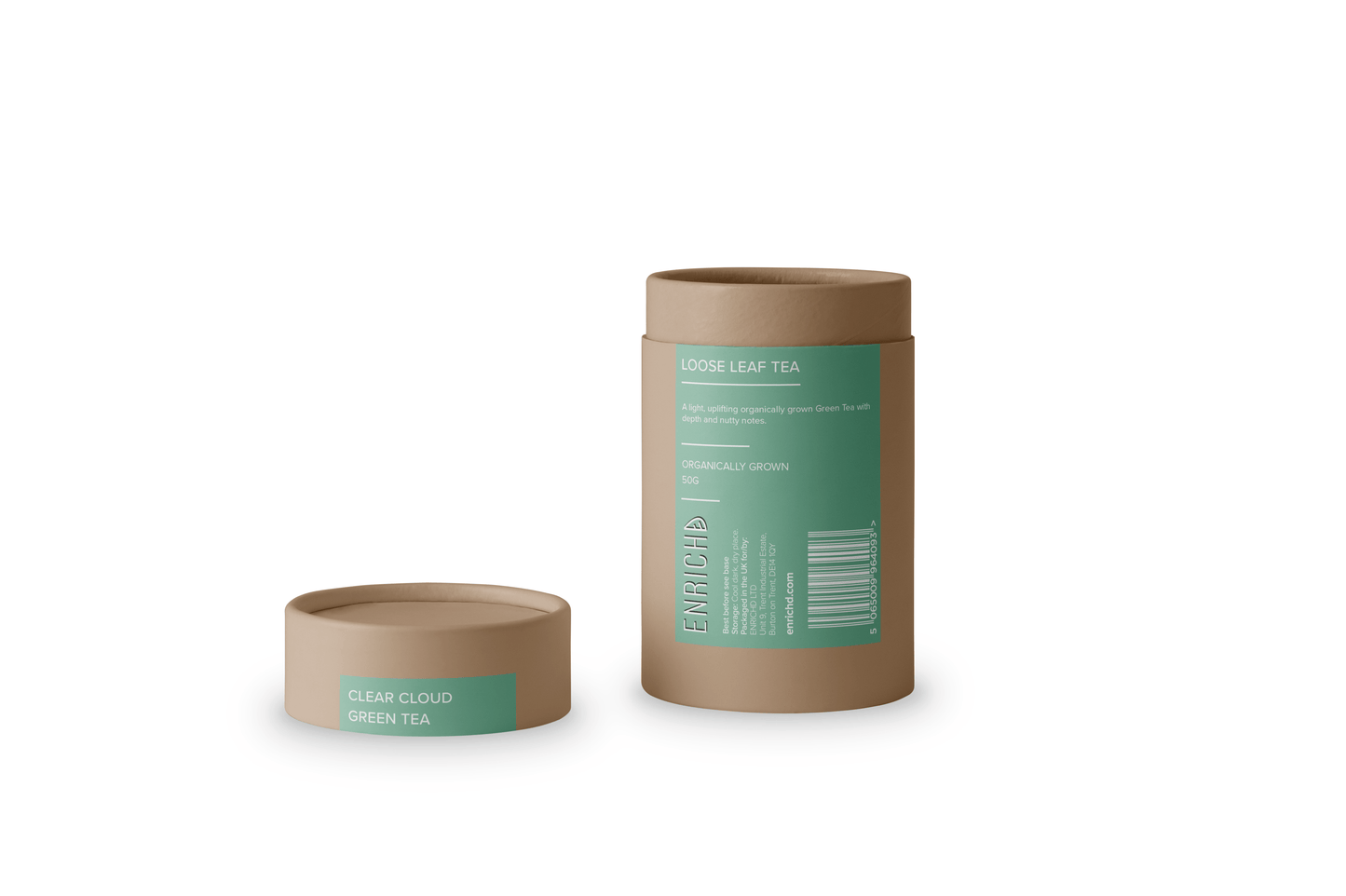 ENRICHD SUPERFOODS, Tea, Organic, Green Tea,