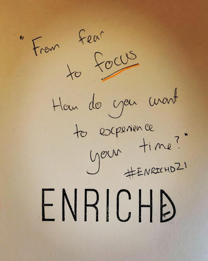 Can you move from  Fear to Focus #ENRICHD21
