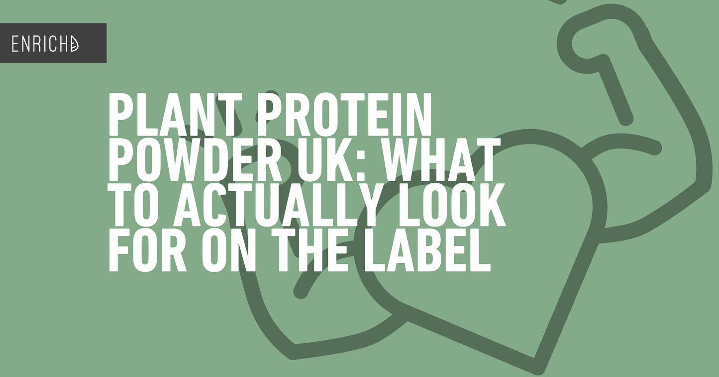 Vegan Protein Powder UK: What to Actually Look For on the Label