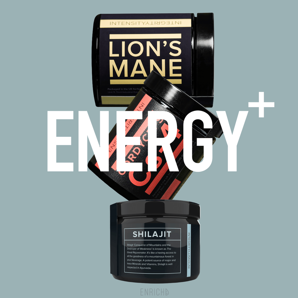 Energy // Lions Mane + Cordyceps + Shilajit Energy // Lions Mane + Cordyceps + Shilajit