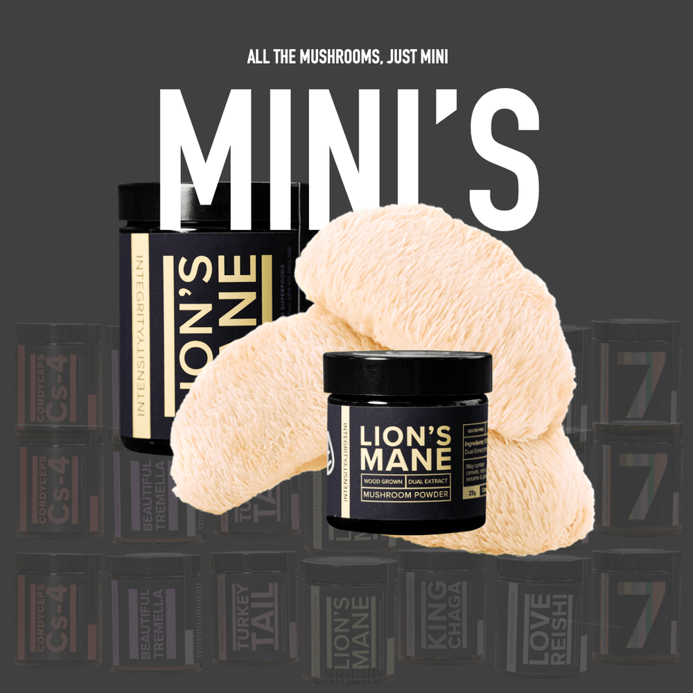 Minis Maxed // All the Mini Mushroom Jars (25g) Minis Maxed // All the Mini Mushroom Jars (25g)