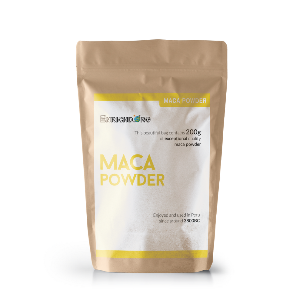 ENRICHD SUPERFOODS Superfoods Maca Powder (Organic and Gelatinised)